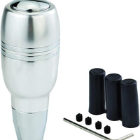 Universal Car Gear Shift Knob Automatic Lever Handle Stick Shifter 1 Pc(Silver)