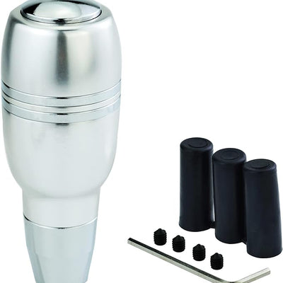 Universal Car Gear Shift Knob Automatic Lever Handle Stick Shifter 1 Pc(Silver)