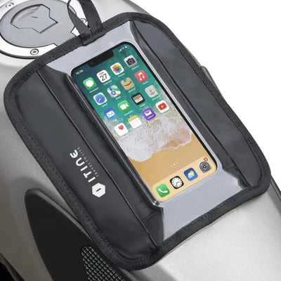 BSDDP, Motorcycle Fuel Tank Waterproof Mobile Phone Bag Magnetic Holder