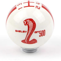 Universal 5 Speed Cobra Style Gear Shift Knob Manual Transmission Shifter Lever Stick(white)