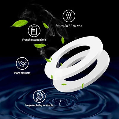 Universal Solar Power Car Perfume Air Freshener 360° Rotating Car Perfume Solar Energy Fragrance Car 1 Pc (Golden)