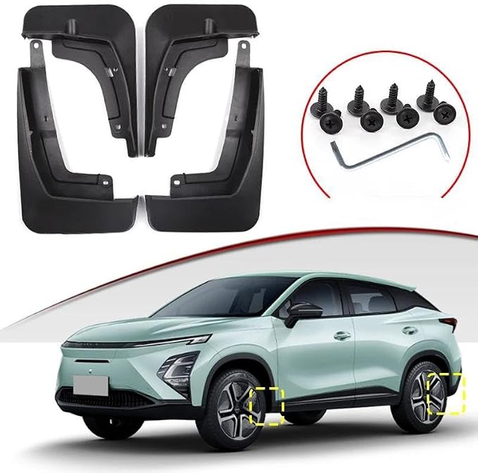 Omoda E5 Custom Fit Front Rear Mud Flaps In Premium Quality