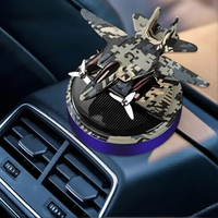 1 Pc Universal Car Dashboard Perfume Army Airplane Jet Style In Premium Quality