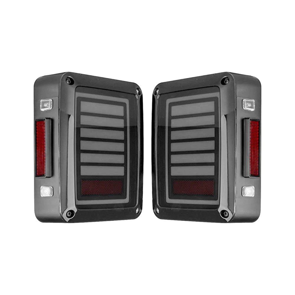 Universal Jeep Back Light Wrangler JK JKU Model Smoked Lens Led Stop Tail Lamp