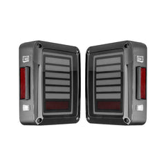 Universal Jeep Back Light Wrangler JK JKU Model Smoked Lens Led Stop Tail Lamp