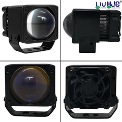 1 Pc Universal HJG WD04 Model Ultra Bright 45W Led Mini Laser Cannon Fog Light