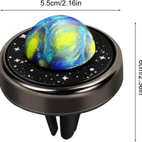 1 Pc Universal Car Ac Vents Car Fluorescent Galaxy Perfume Asteroid Scented Ornaments Rotating Perfume For Car