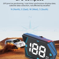 Universal G20 GPS HUD Gauge Car Digital Head Up Display Speedometer 1 Pc