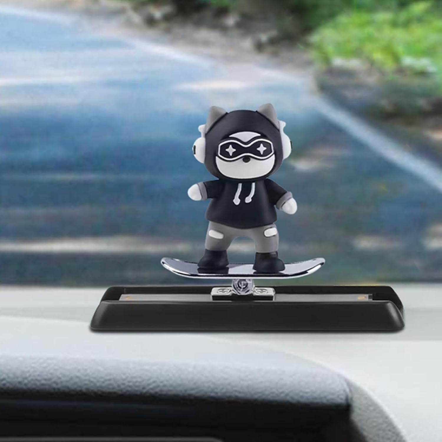 1 Pc Universal Dashboard Sliding Character Car Interior Decoration Accessories