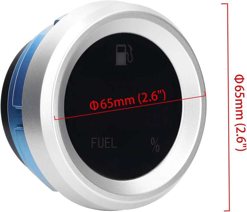 Universal Digital Fuel Level Gauge With LED Display For Car And Bike 1 Pc