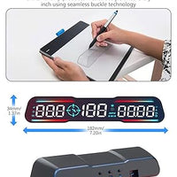 Universal G19 GPS HUD Gauge Car Digital Head Up Display Speedometer 1 Pc