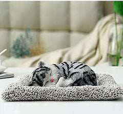 1 Pc D-11 Universal Dashboard Car Sleeping Cat On Carpet Sillicone