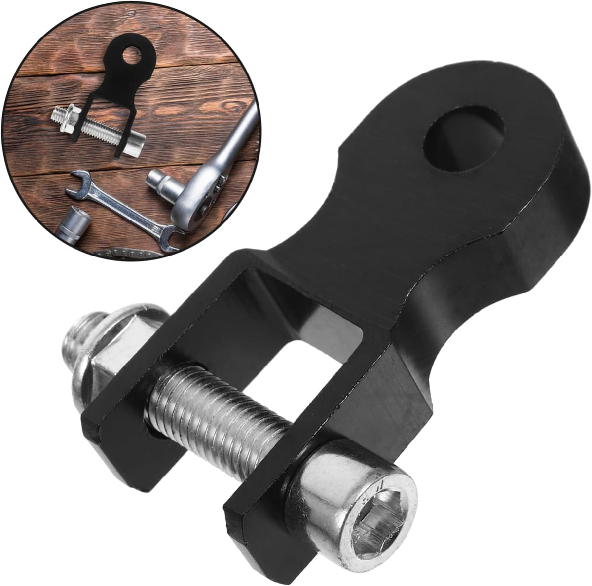 Universal Bike Shock Riser Black 2 Pcs Set