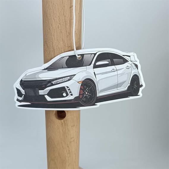 10th Gen Civic Style Car Air Freshener Hanging Perfume Rear View Mirror Decor For Car 1 Pc