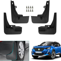 Peugeot 2008 Custom Fit Front Rear Mud Flaps In Premium Quality