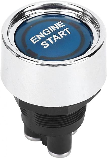 Universal Engine Start Switch, LED Engine Starter Push Button Starter ...