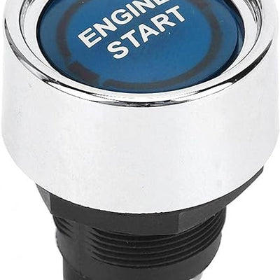 Universal Engine Start Switch, LED Engine Starter Push Button Starter Switch 1 pc (blue)