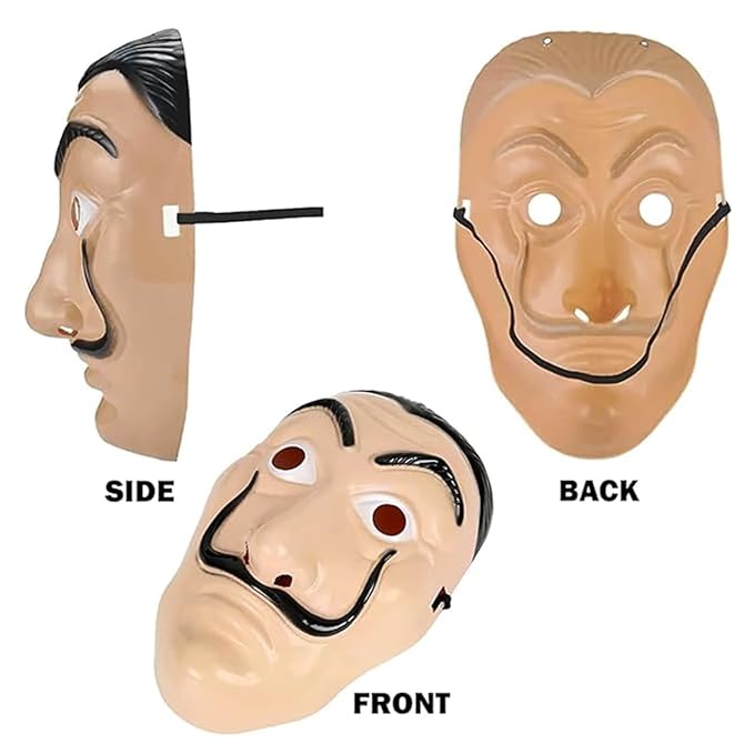 Universal Face Mask Salvador Money heist For Cosplay