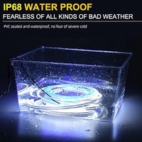 Car Hood LED Light Strip 4 Feet Flexible Strip LED Daytime Running Lights for Bonnet