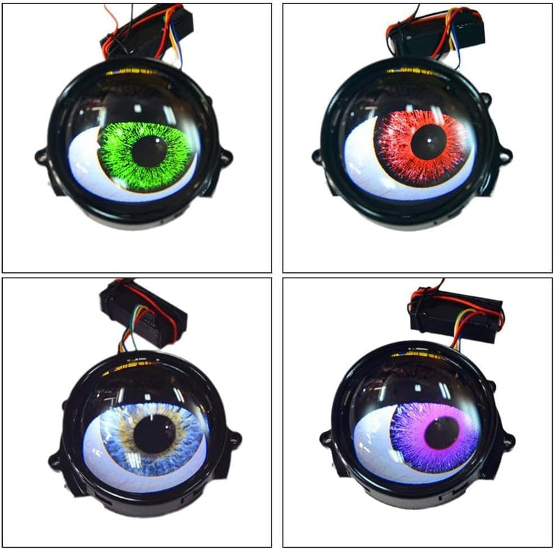 Universal Demon Eyes Light for Cars 12V Demon Eye Light LED Dynamic Devil Eye Car Lights 2 Pcs Set