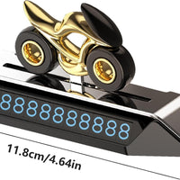 1 Pc Universal Car Decorative Perfume Car Air Freshener Multifunctional Parking Phone Number Car Perfume