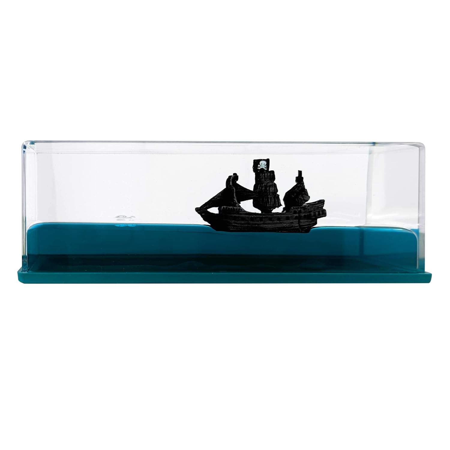 Universal Floating Pirates Cruise Ship In Fluid Liquid Unsinkable Boat Car Dashboard Decoration 1 Pc