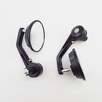 Universal Round Motorbike Handle Bar End Mirror