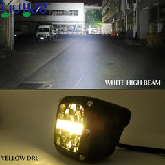 1 Pc HJG HP-93 Model Auxiliary LED 100W Work Light 4 LED Driving Lights For SUVs,Trucks,Cars