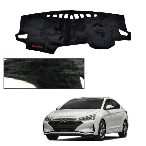 Hyundai Elantra 2022 Model Non Slip Dashboard Velvet Matt In Premium Quality
