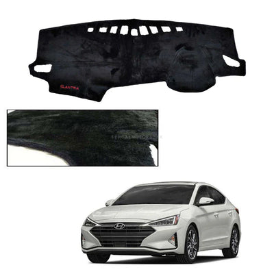 Hyundai Elantra 2022 Model Non Slip Dashboard Velvet Matt In Premium Quality