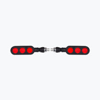 Traffic Style Multi Colour Indicator Running Style Green/Yellow/Red 2 Pcs Set