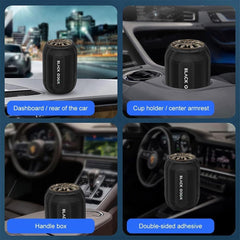 1 Pc Universal Black Odor Premium Car Gel Air Freshener Stylish Effective Long-Lasting For Car