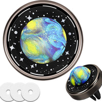 1 Pc Universal Car Ac Vents Car Fluorescent Galaxy Perfume Asteroid Scented Ornaments Rotating Perfume For Car