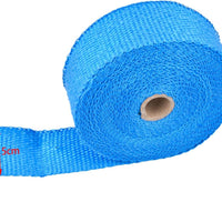 Universal Exhaust Heat Wrap Turbo Pipe Heat insulation Wrap 1 Pc (Blue)