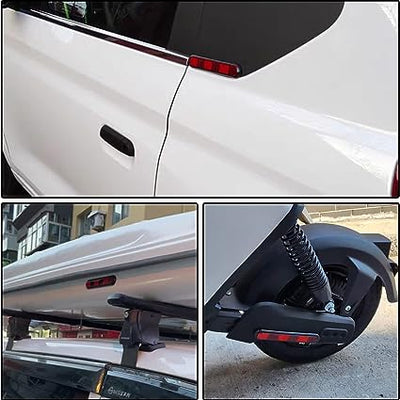 3R Bumper Reflector JDM Style Safety Warning Reflectors 2Pcs Set