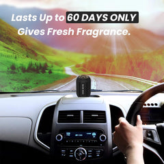 1 Pc Universal Black Odor Premium Car Gel Air Freshener Stylish Effective Long-Lasting For Car