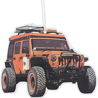 Wrangler JK Style Car Air Freshener Hanging Perfume Rear View Mirror Decor For Car 1 Pc