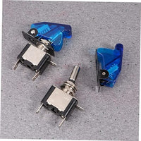 Car Replacement LED Airplane Style Switch DC 12V ON/OFF Switch LED Light