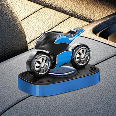 Universal Solar Sports Bike Upgraded Model Car Perfume Air Freshener Car Perfume Solar Energy Fragrance Car 1 Pc