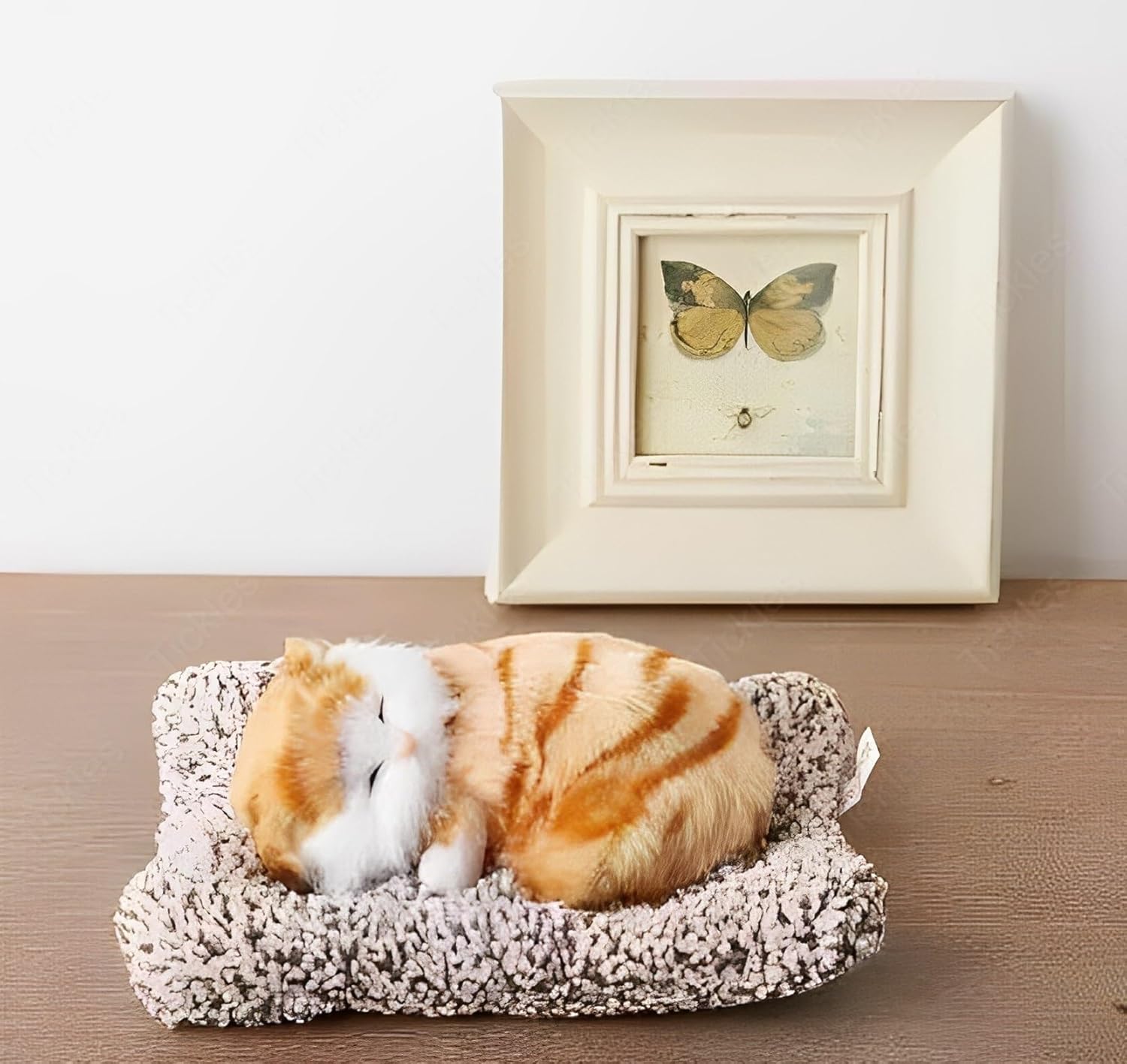 1 Pc D-11 Universal Dashboard Car Sleeping Cat On Carpet Sillicone