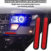 3R Bumper Reflector JDM Style Safety Warning Reflectors 2Pcs Set