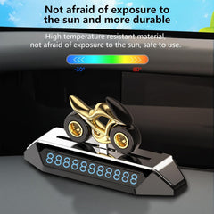 1 Pc Universal Car Decorative Perfume Car Air Freshener Multifunctional Parking Phone Number Car Perfume