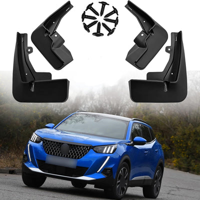 Peugeot 2008 Custom Fit Front Rear Mud Flaps In Premium Quality