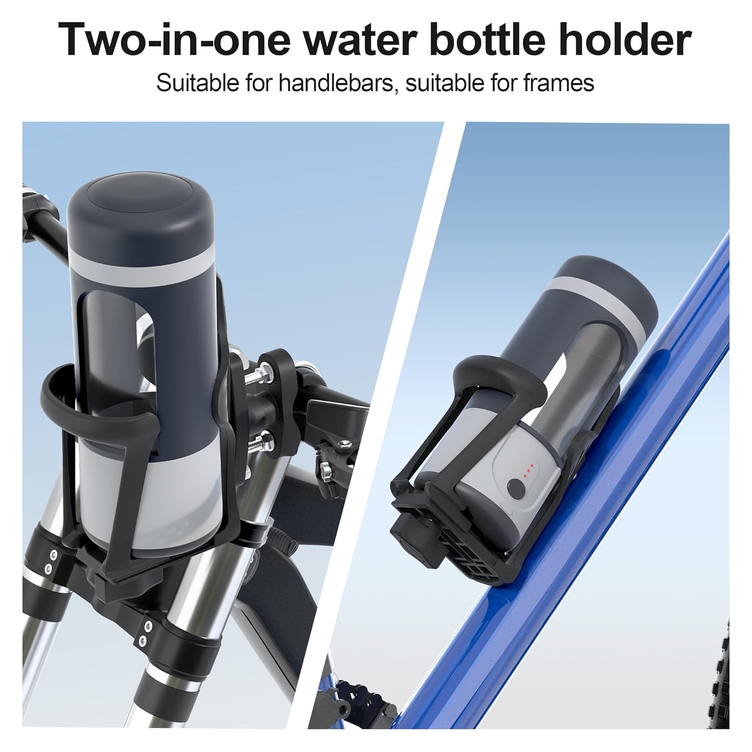 BSDDP Bike Water Bottle Holder in ABS Material for Handlebar 1 Pc