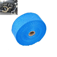 Universal Exhaust Heat Wrap Turbo Pipe Heat insulation Wrap 1 Pc (Blue)