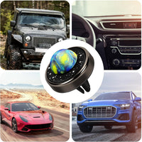 1 Pc Universal Car Ac Vents Car Fluorescent Galaxy Perfume Asteroid Scented Ornaments Rotating Perfume For Car