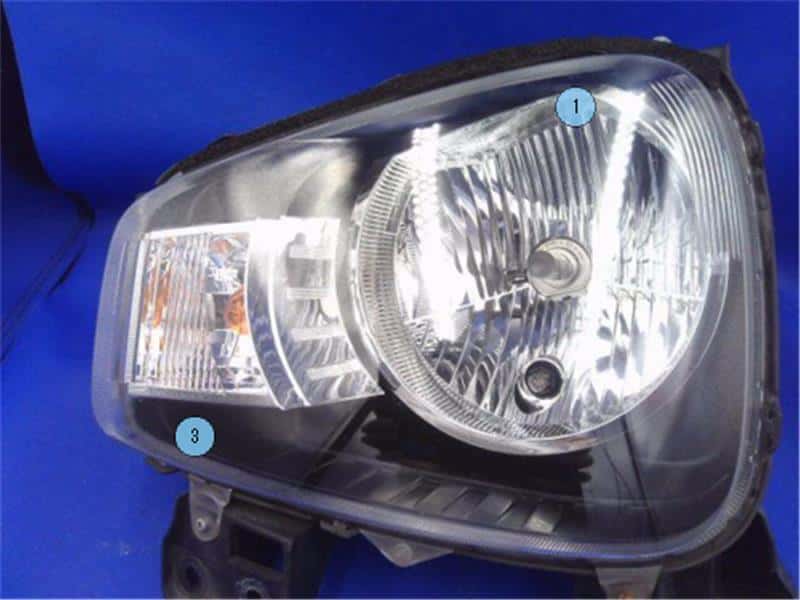Suzuki Alto 660cc Headlight Beam 2 Pcs Set