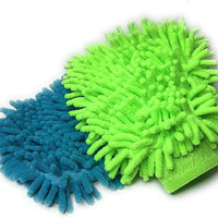 Universal Car Microfiber Cleaning Dusting Microfiber Wash Mitt Gloves With Premium Quality Pc 1