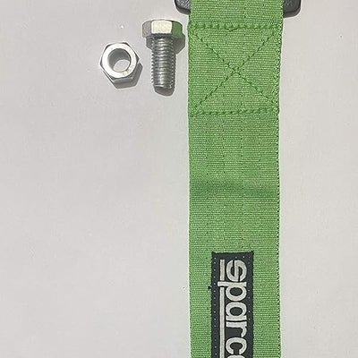 Universal Green Tow Belt & Strap Premium Front & Rear Tow Strap/Tow Hook Towing Belt 1 Pc