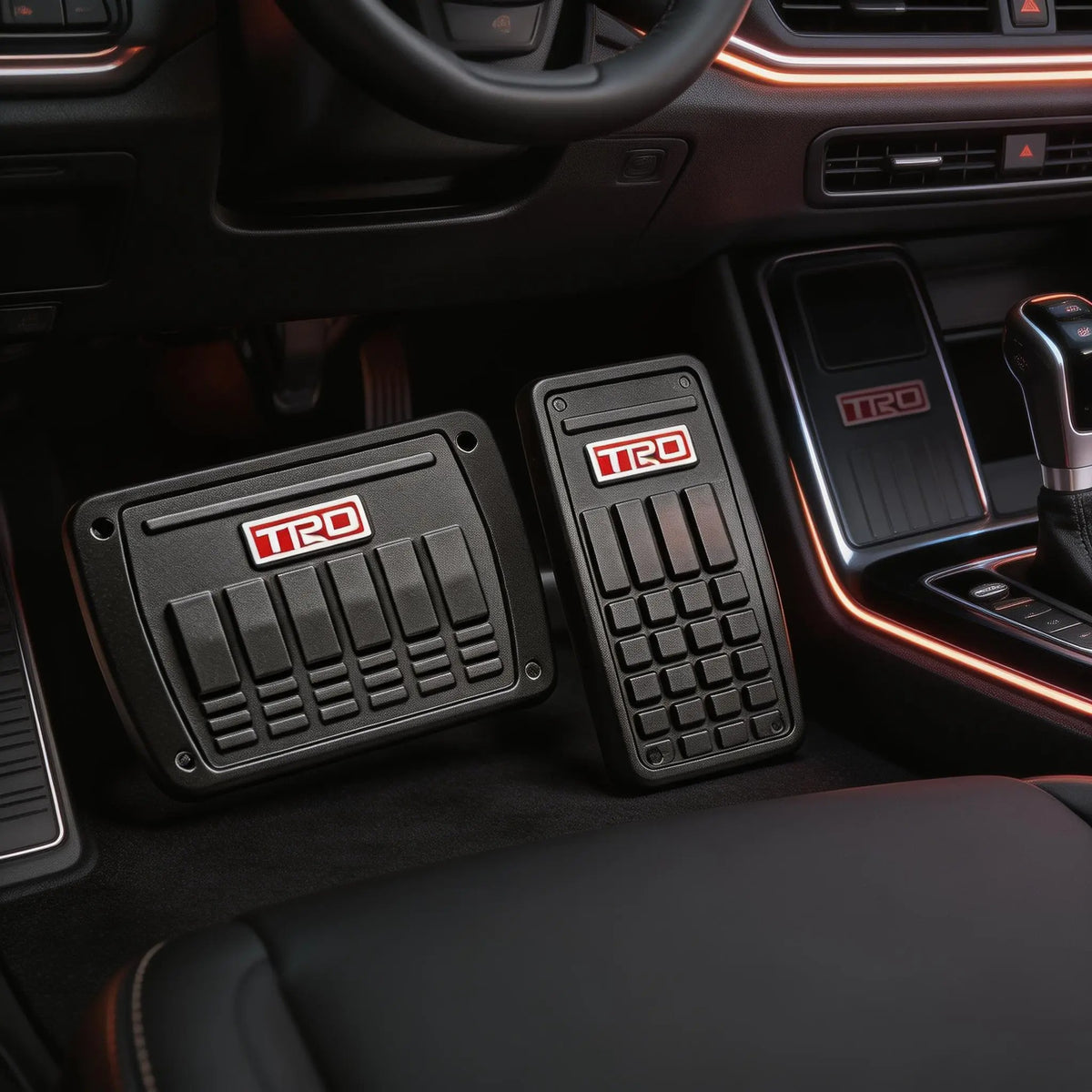 1 Pc Non-Slip Foot Pedal Aluminum Cover Automatic Gear Brake Accelerator Car Interior Accessories
